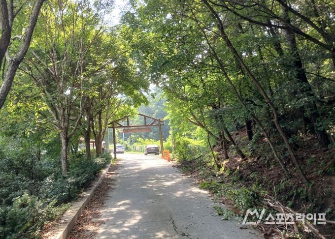 여주시 황학산 산림욕장